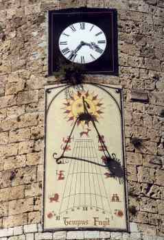 cadran solaire horloge ANDUZE