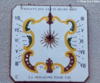 Cadran St Hyppolyte du Fort - Rue de l'Argenterie