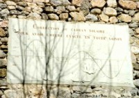 Cadran VILLEFRANCHE DE CONFLENT Courbe du temps universel